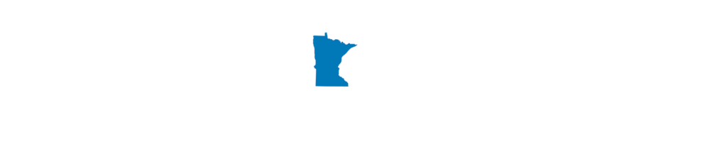 MinnMatch white Logo
