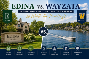 Edina vs. Wayzata in 2026 — comparing luxury homes, lake lifestyle, schools, and cost of living in two upscale Twin Cities suburbs
