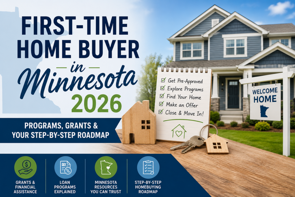 First-time home buyer in Minnesota 2026 — programs, grants and step-by-step homebuying roadmap